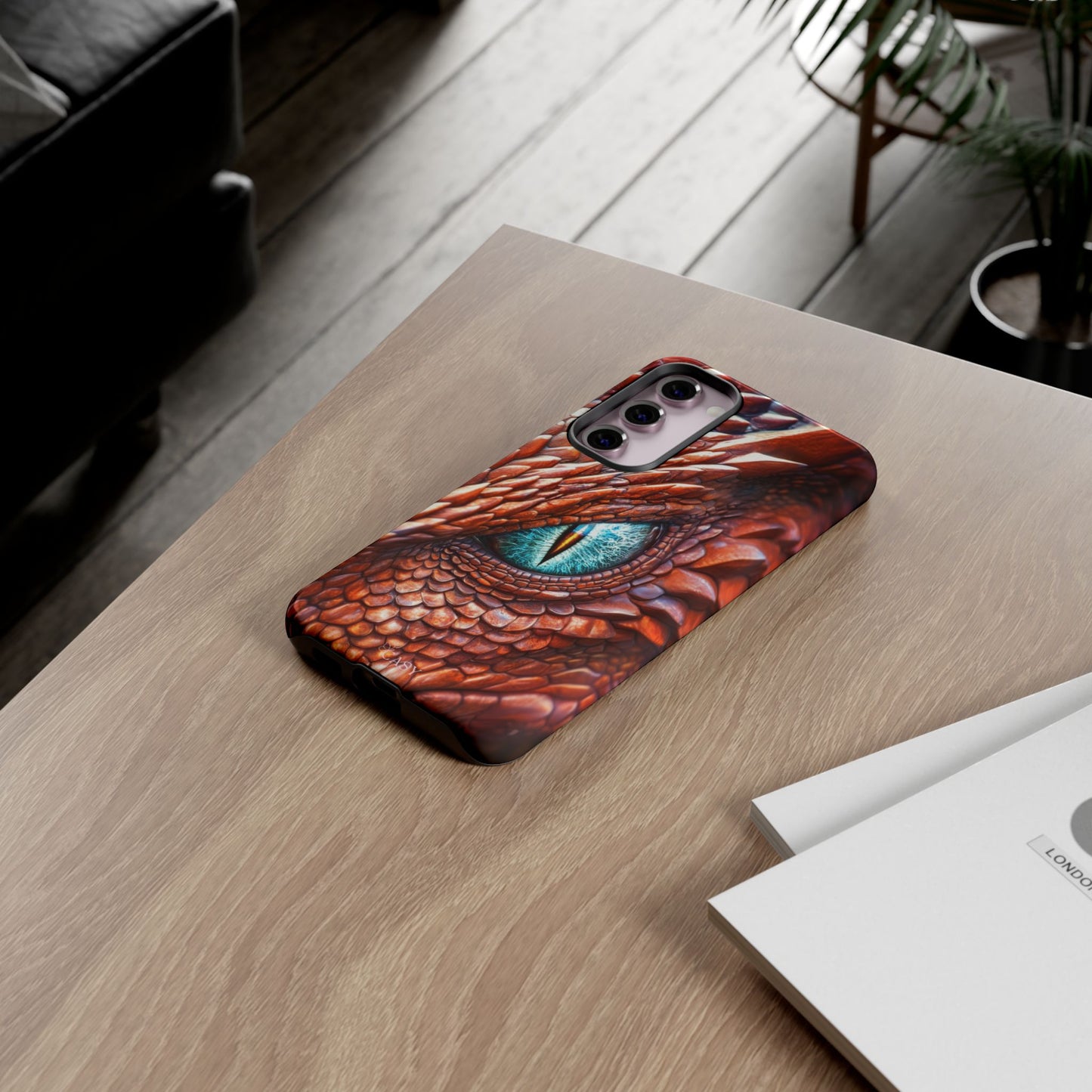 Draco Blue | Dragon Eye Phone Case