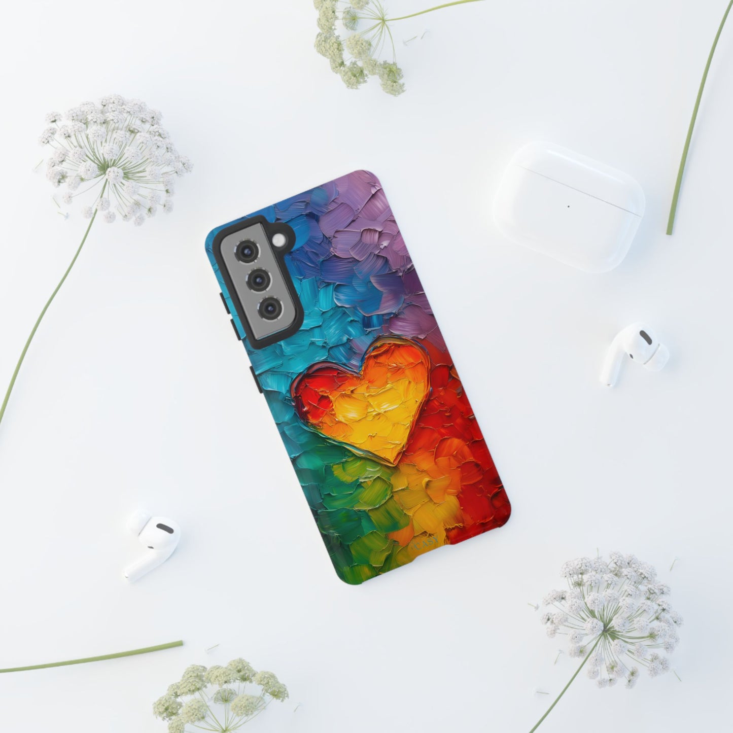 Love’s Spectrum | Impasto Phone Case