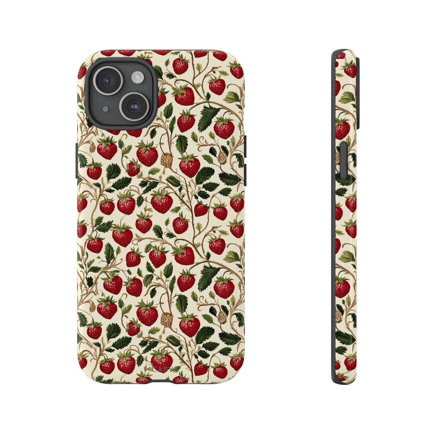 Enchanted Strawberry Patch | Botanical Phone Case