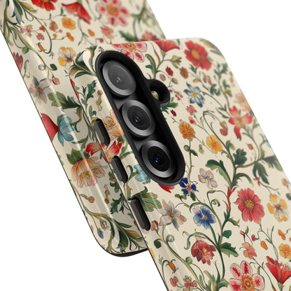 Victorian Meadow | Arts & Crafts Floral Phone Case