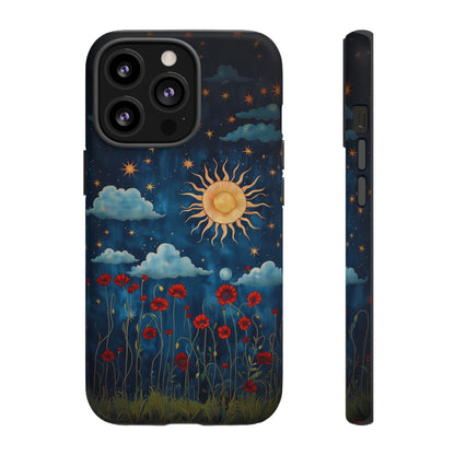 Cosmic Meadow iPhone Case