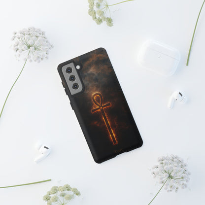 Burning Ankh | Mystic Phone Case