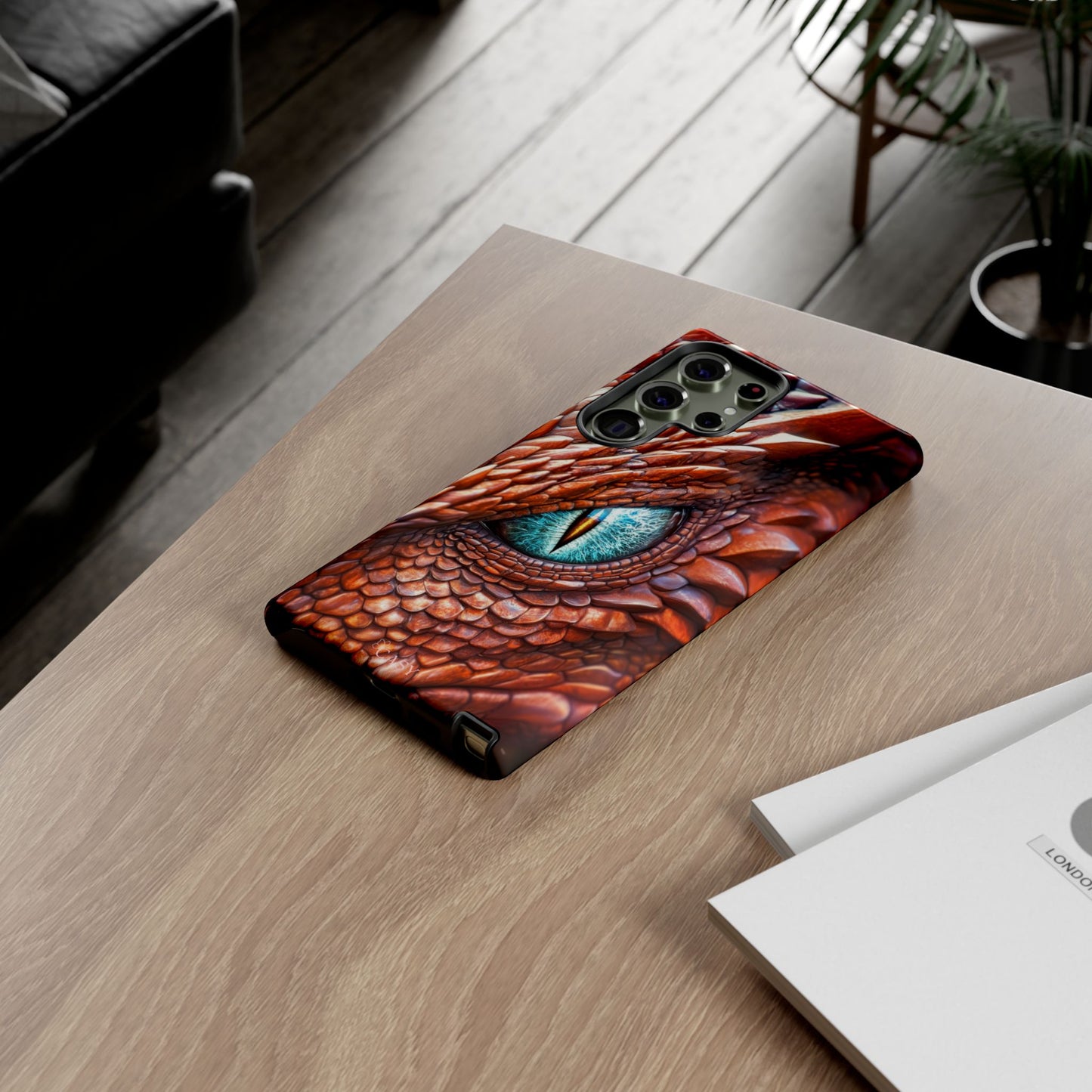 Draco Blue | Dragon Eye Phone Case