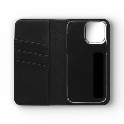 Holy Bible Personalized Phone Wallet | Custom Name or Initials - Black