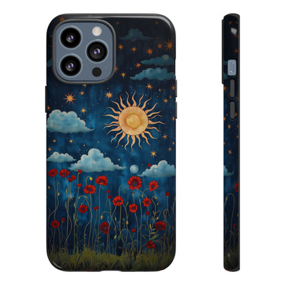 Cosmic Meadow iPhone Case