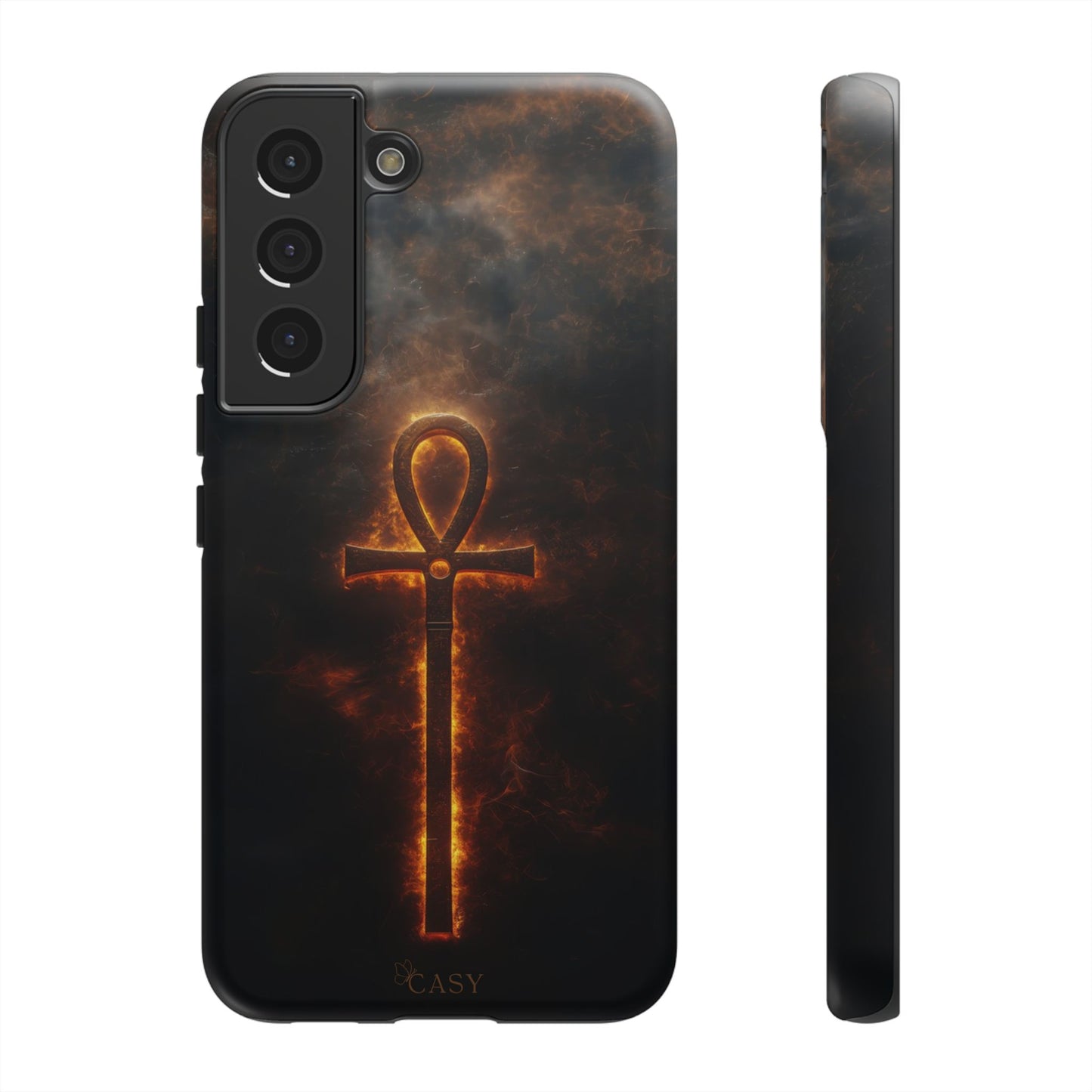 Burning Ankh | Mystic Phone Case