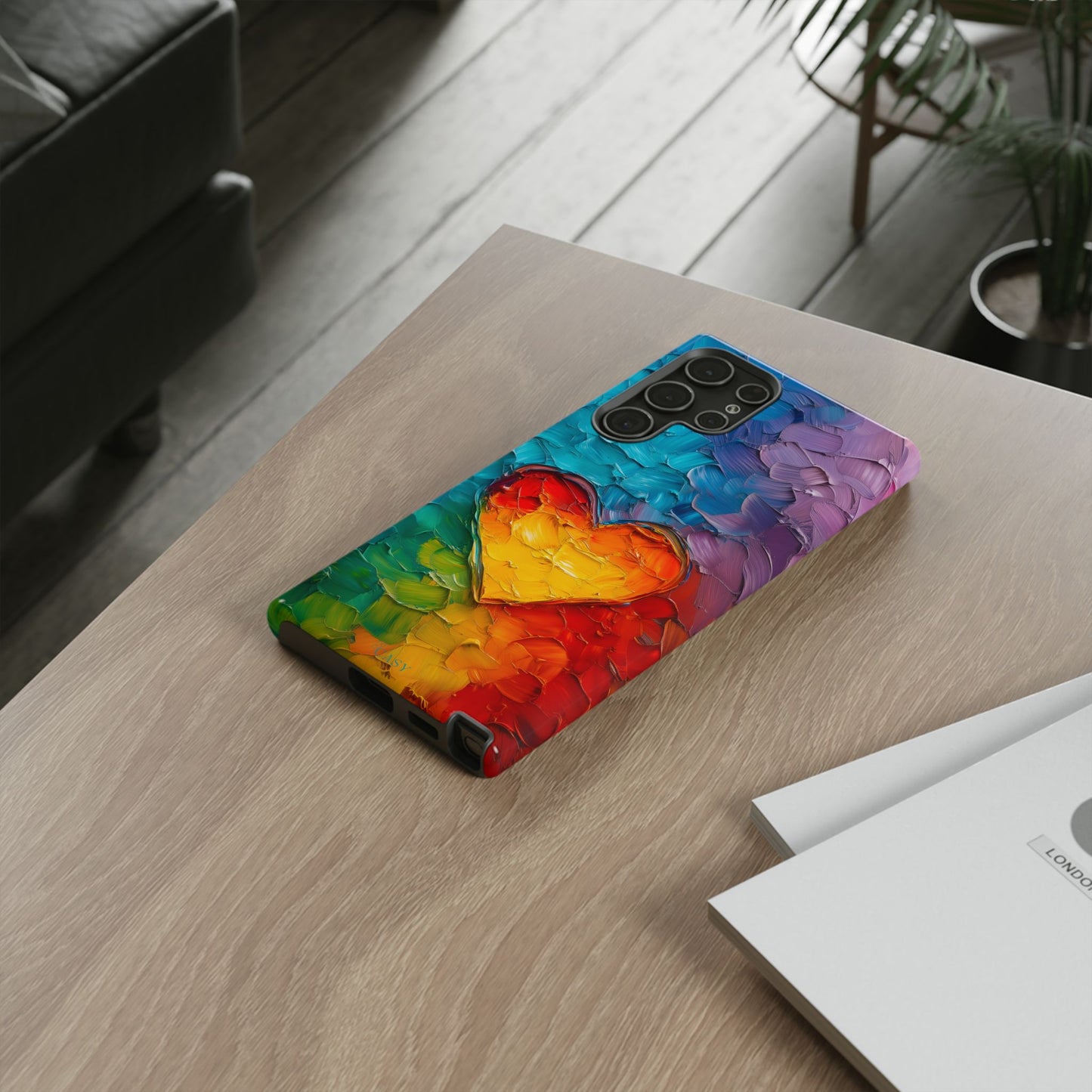 Love’s Spectrum | Impasto Phone Case