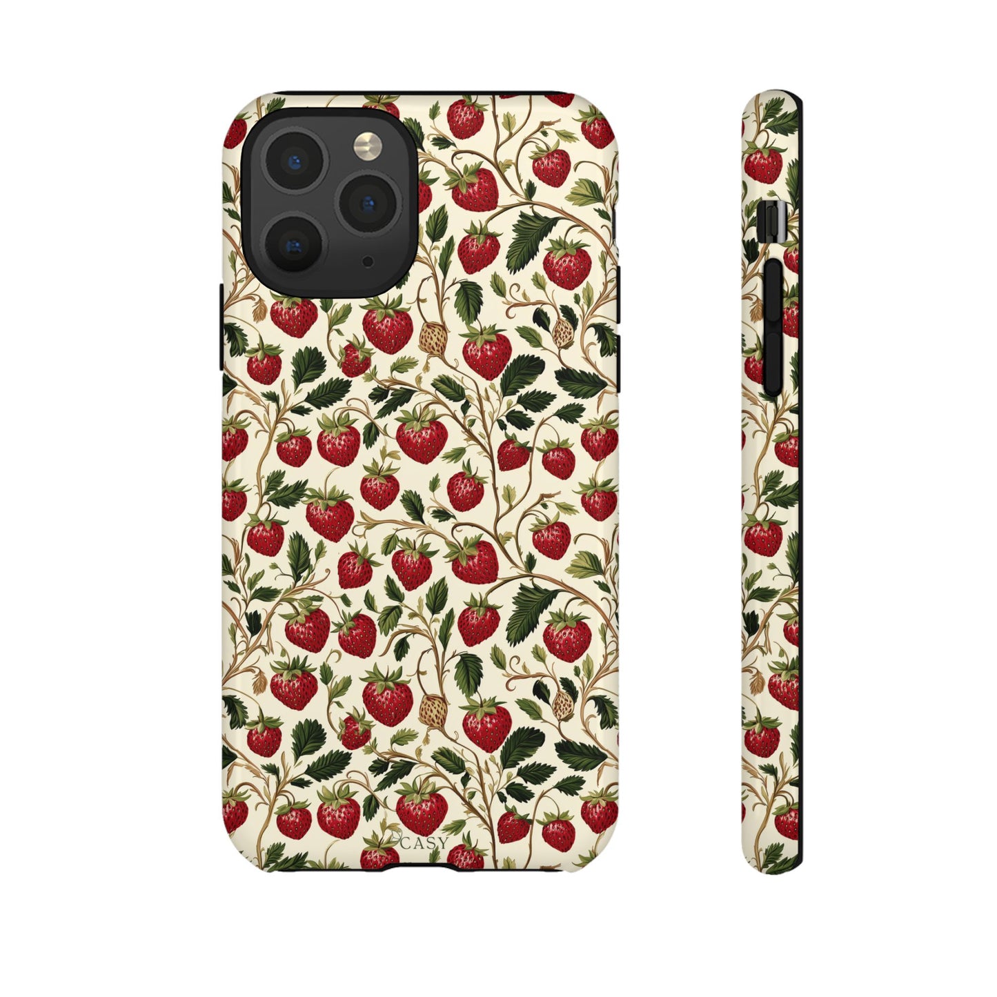 Enchanted Strawberry Patch | Botanical Phone Case