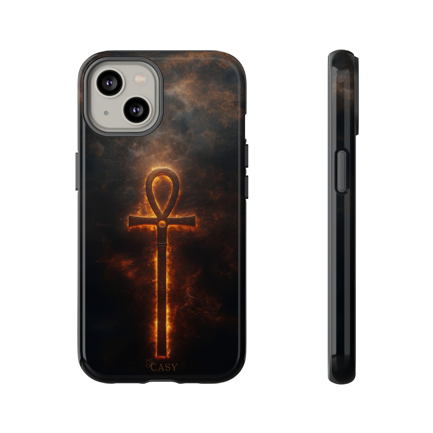 Burning Ankh | Mystic Phone Case