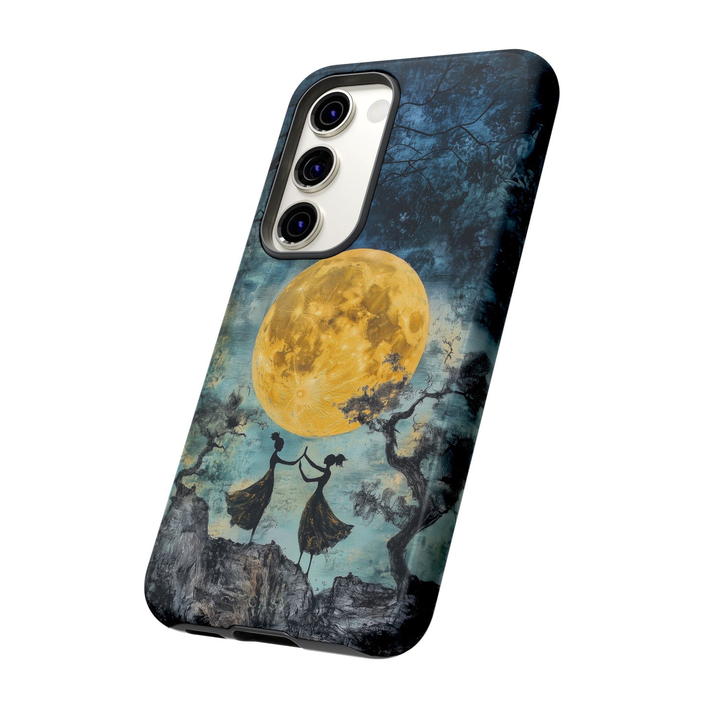 Moonrise Rendezvous | Moon Sisters Phone Case
