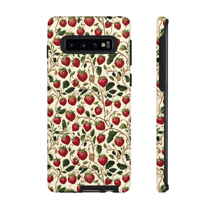 Enchanted Strawberry Patch | Botanical Phone Case