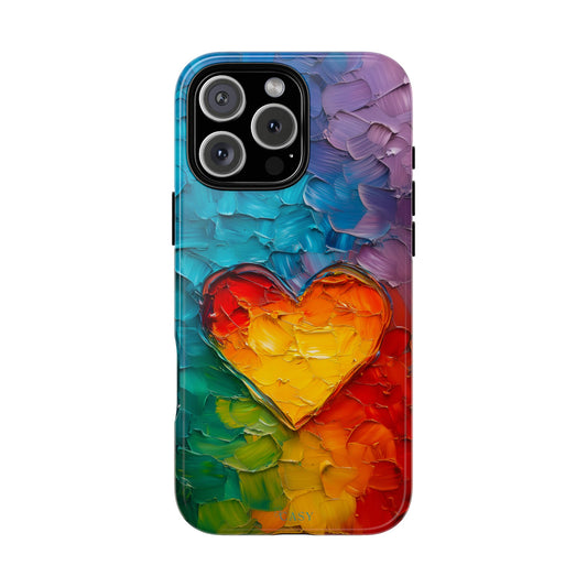 Love’s Spectrum | Impasto Phone Case