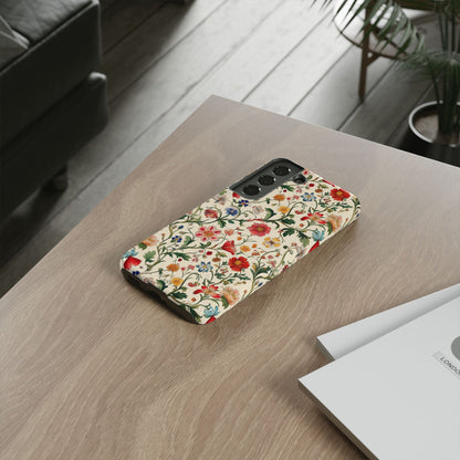 Victorian Meadow | Arts & Crafts Floral Phone Case