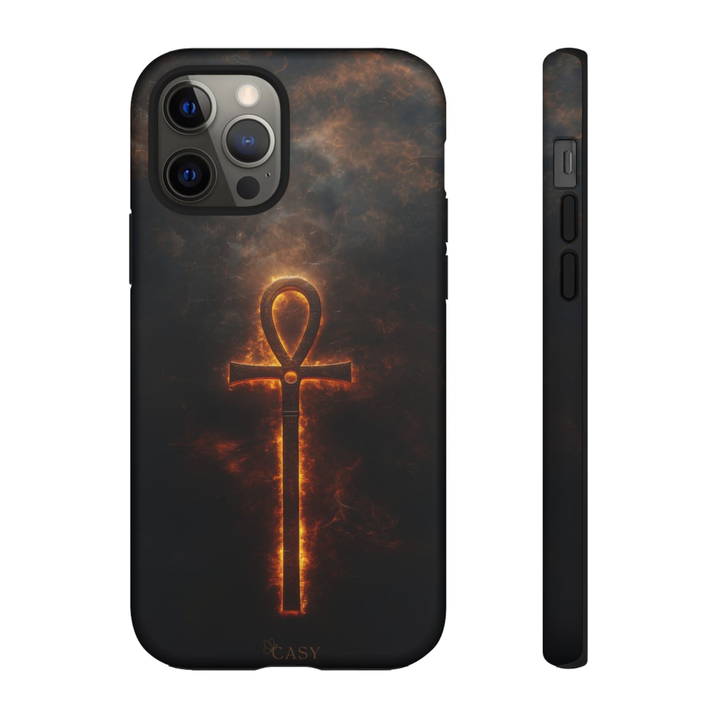 Burning Ankh | Mystic Phone Case