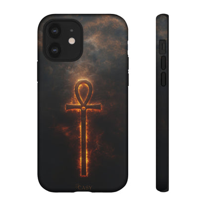 Burning Ankh | Mystic Phone Case