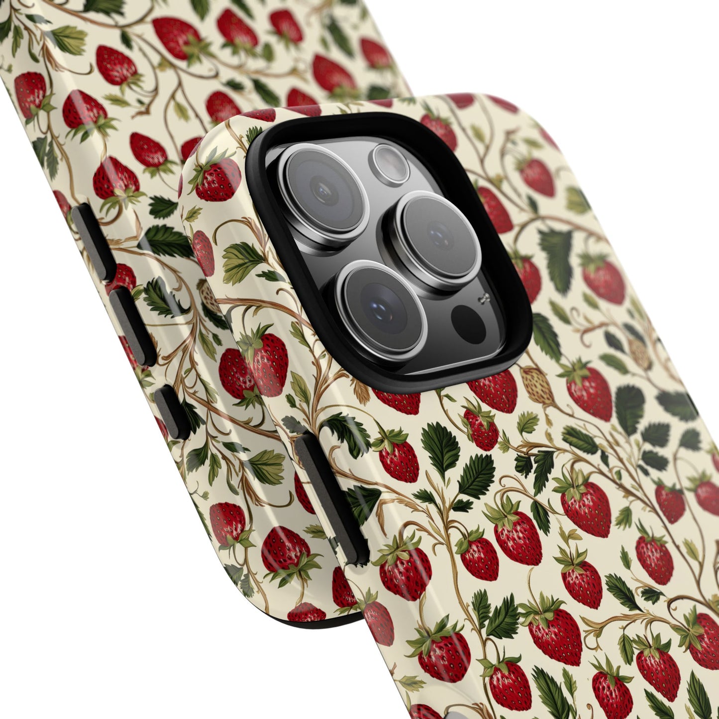 Enchanted Strawberry Patch | Botanical Phone Case