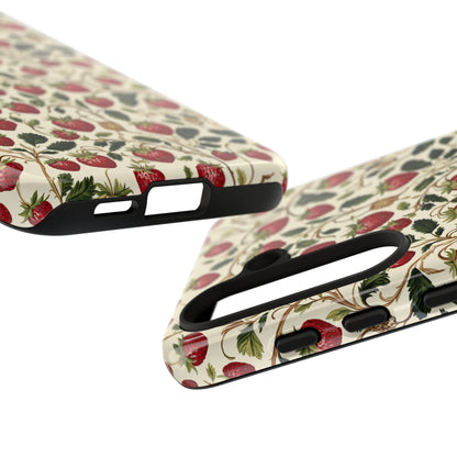 Enchanted Strawberry Patch | Botanical Phone Case
