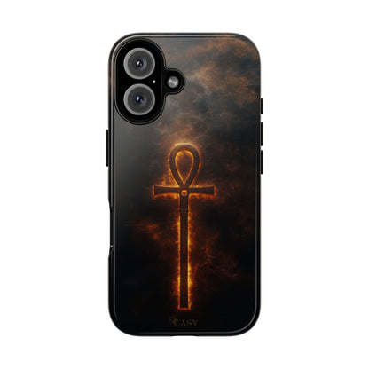 Burning Ankh | Mystic Phone Case