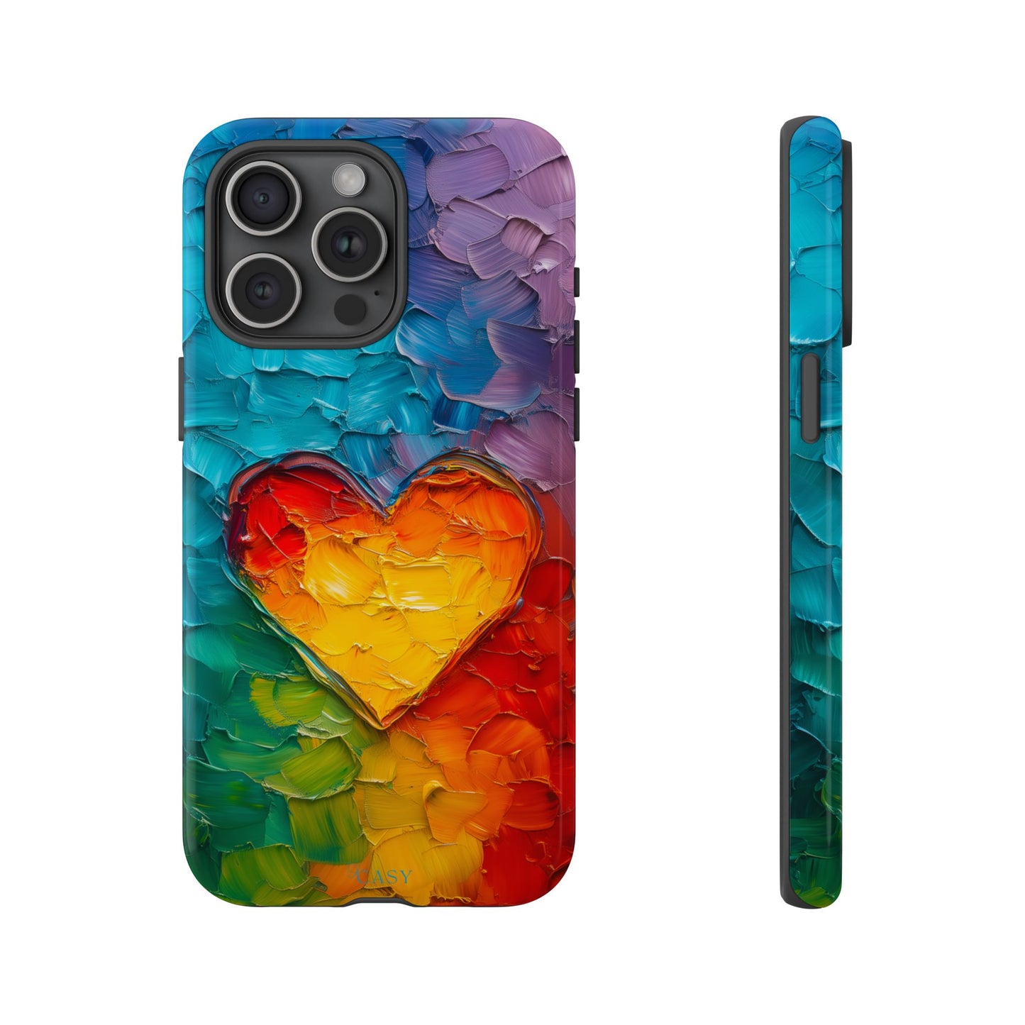 Love’s Spectrum | Impasto Phone Case