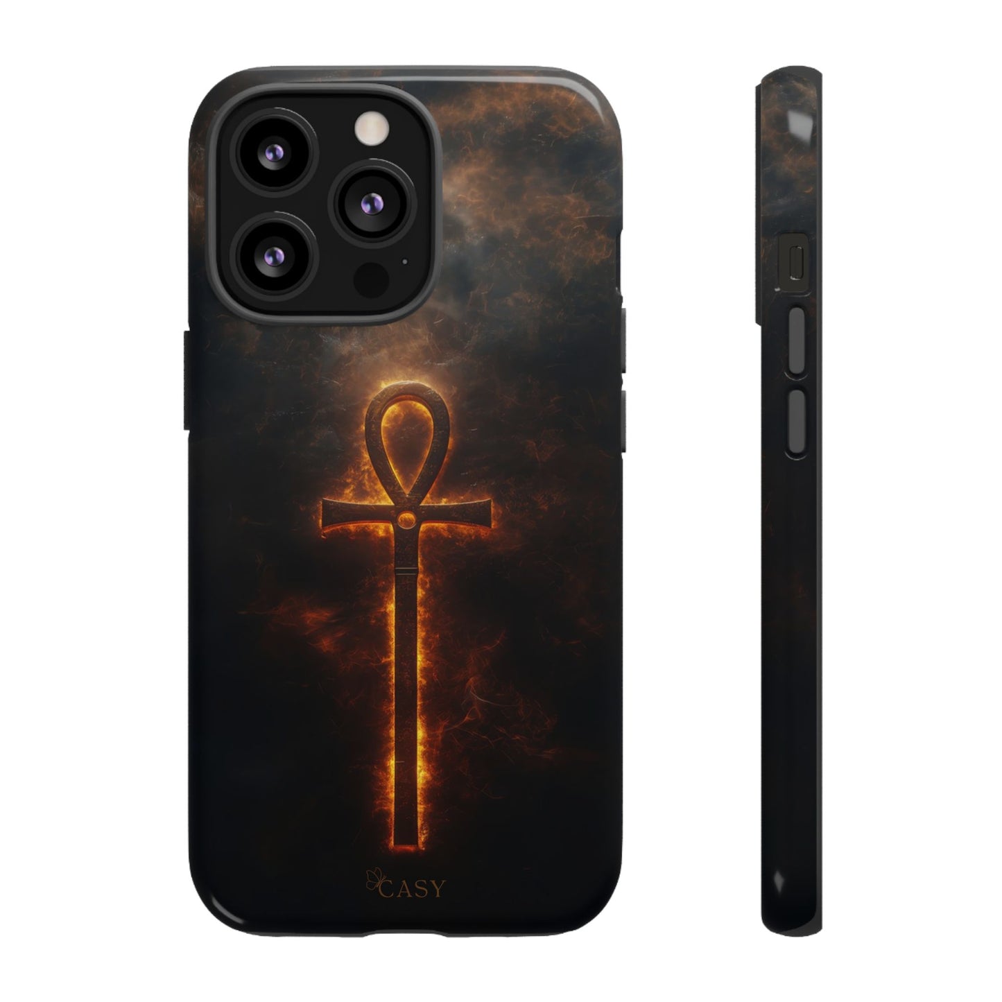 Burning Ankh | Mystic Phone Case
