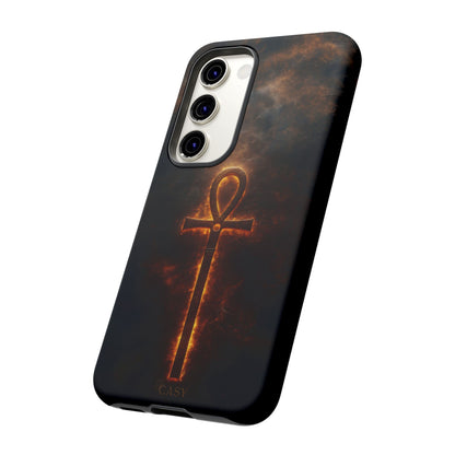Burning Ankh | Mystic Phone Case