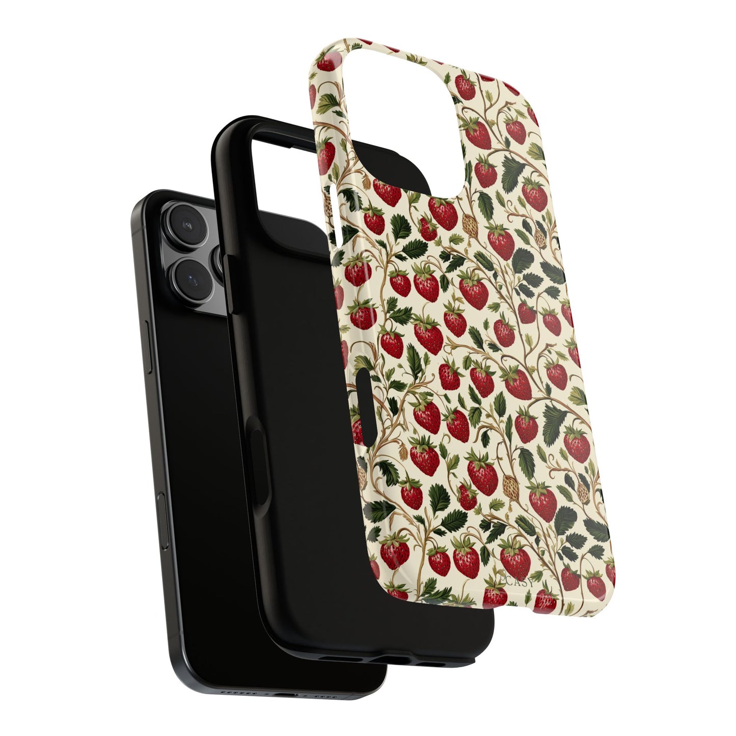 Enchanted Strawberry Patch | Botanical Phone Case