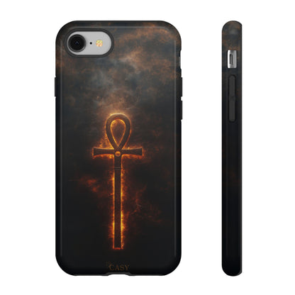 Burning Ankh | Mystic Phone Case