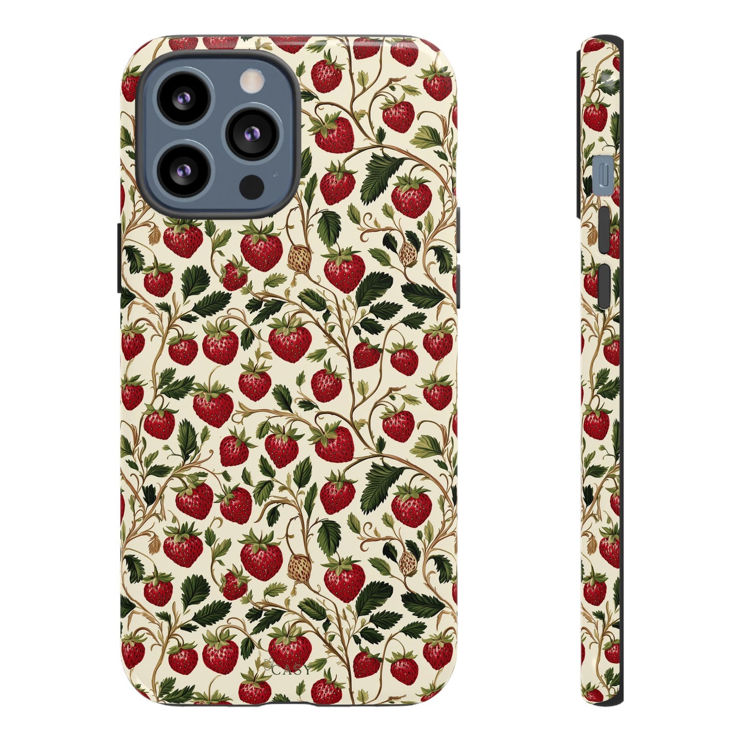 Enchanted Strawberry Patch | Botanical Phone Case