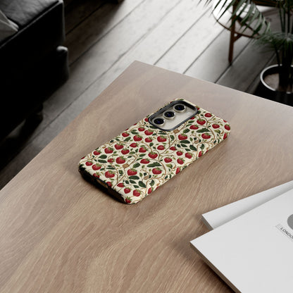 Enchanted Strawberry Patch | Botanical Phone Case
