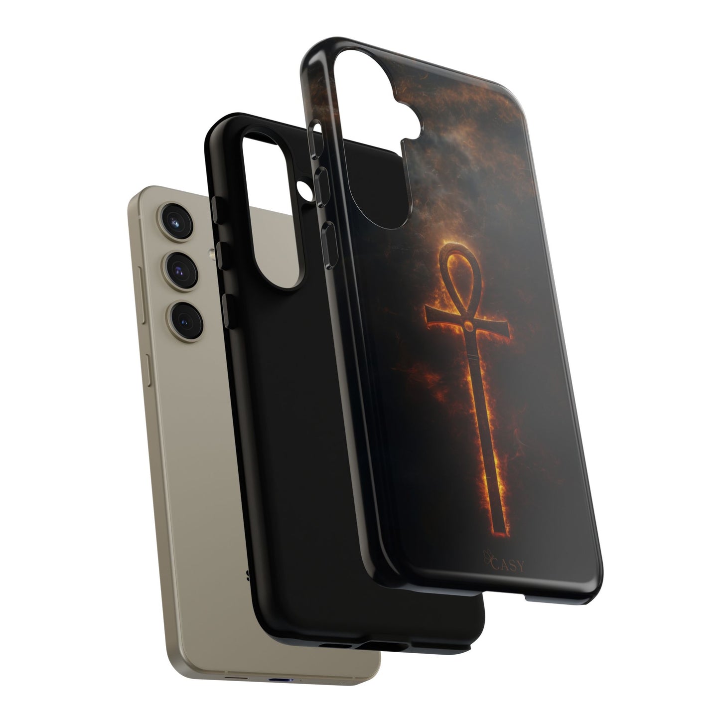 Burning Ankh | Mystic Phone Case