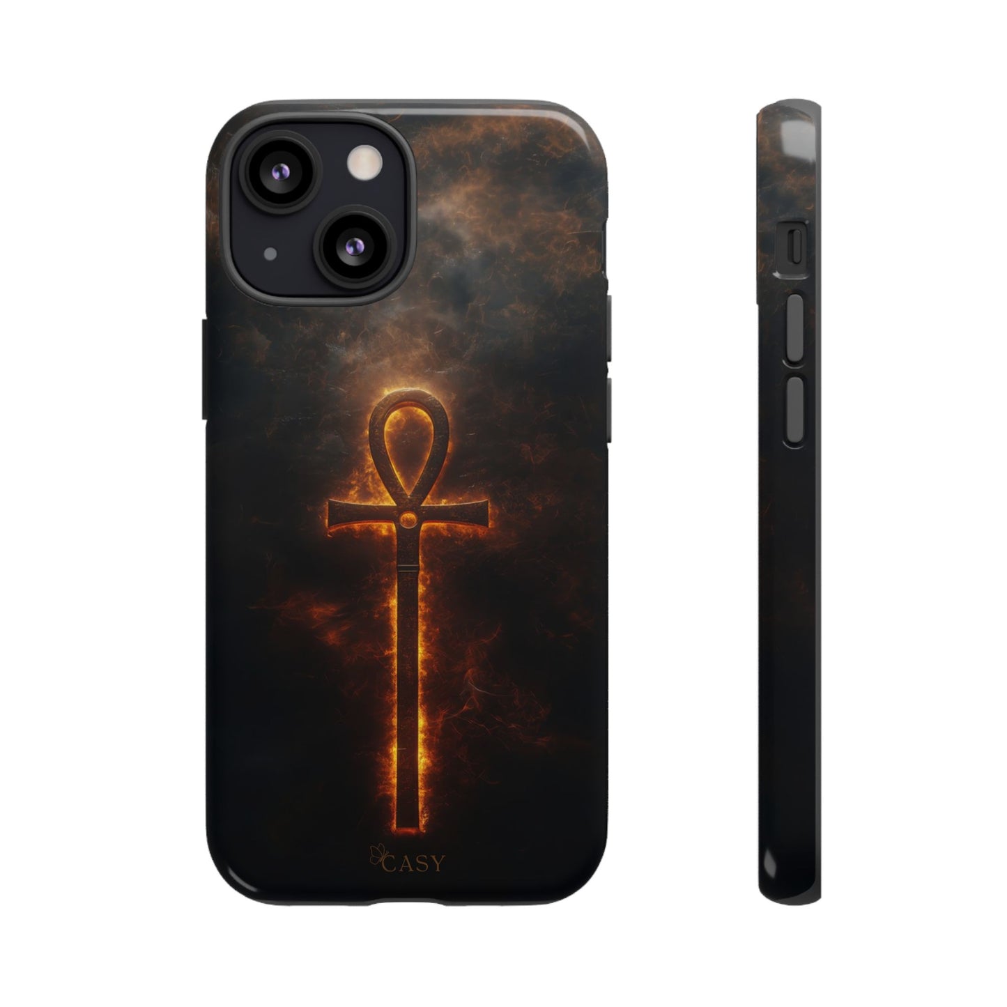 Burning Ankh | Mystic Phone Case