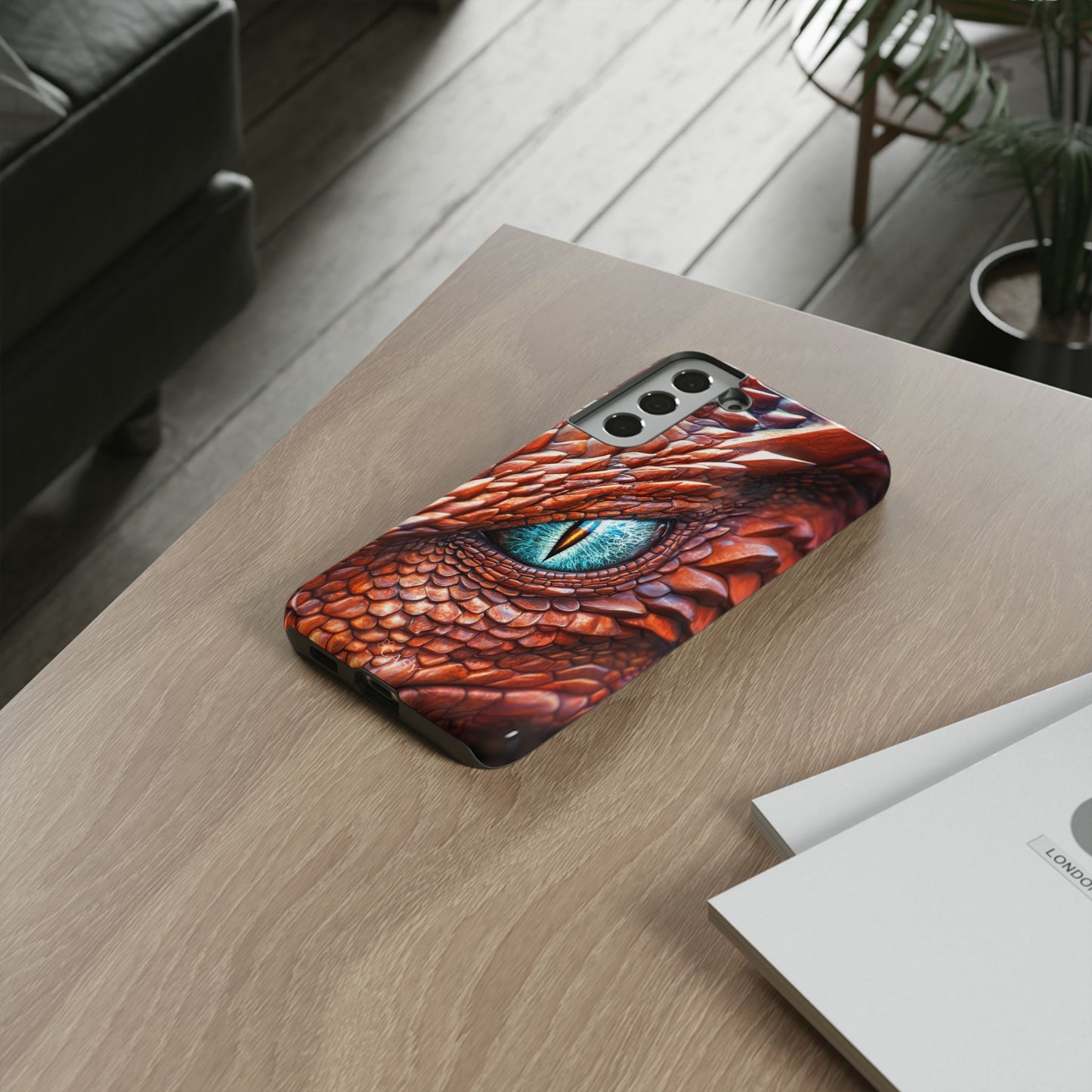 Draco Blue | Dragon Eye Phone Case
