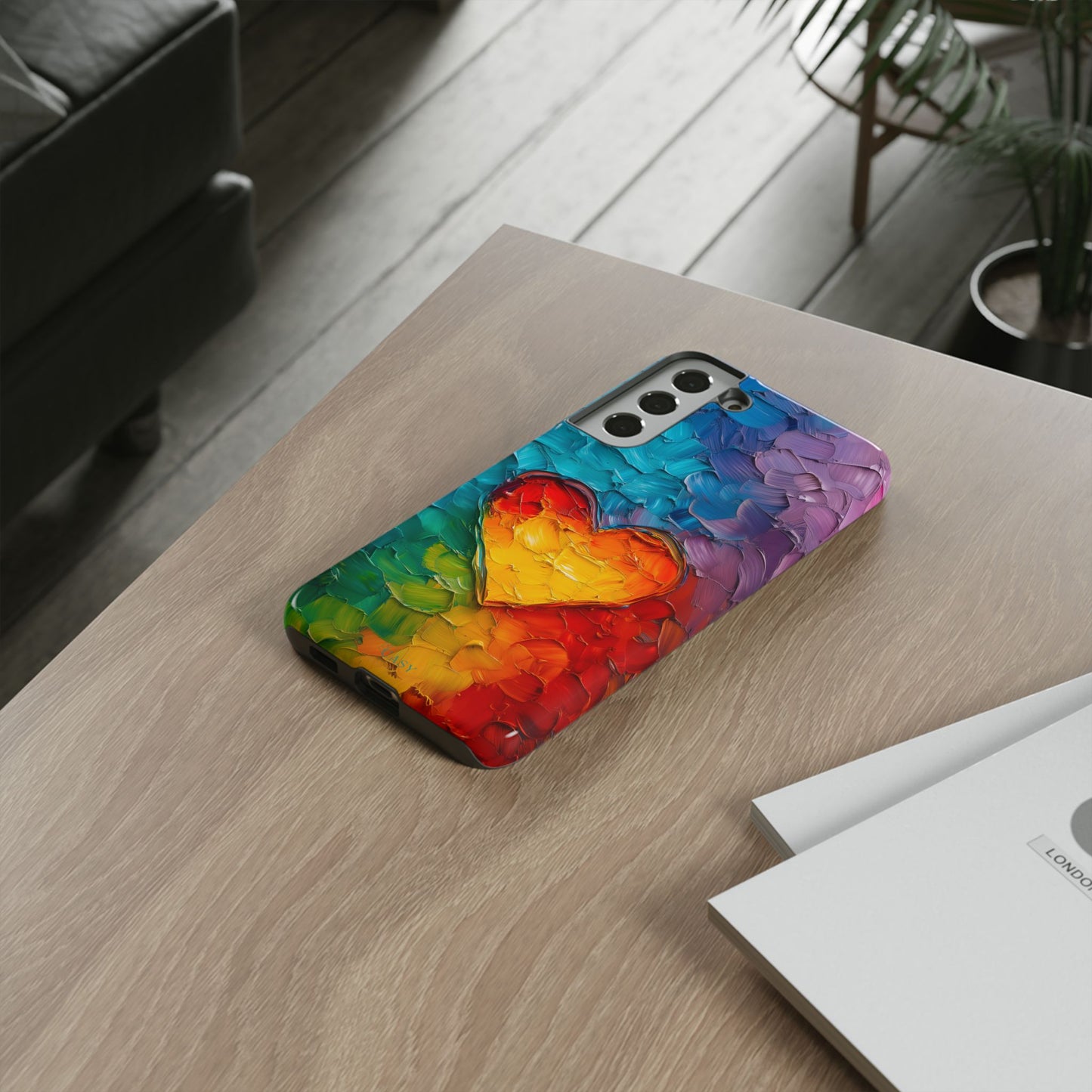 Love’s Spectrum | Impasto Phone Case