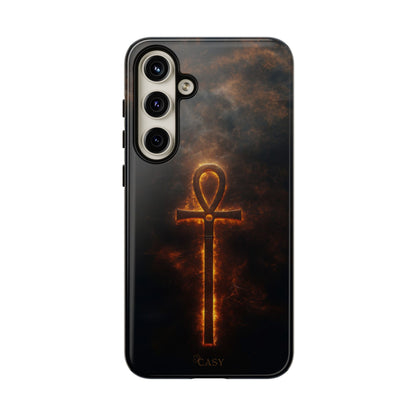 Burning Ankh | Mystic Phone Case