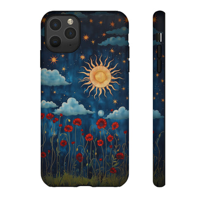 Cosmic Meadow iPhone Case