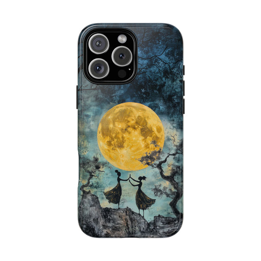 Moonrise Rendezvous | Moon Sisters Phone Case