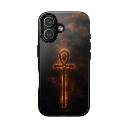 Burning Ankh | Mystic Phone Case