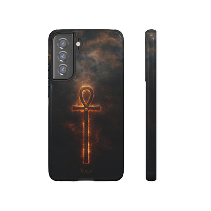 Burning Ankh | Mystic Phone Case