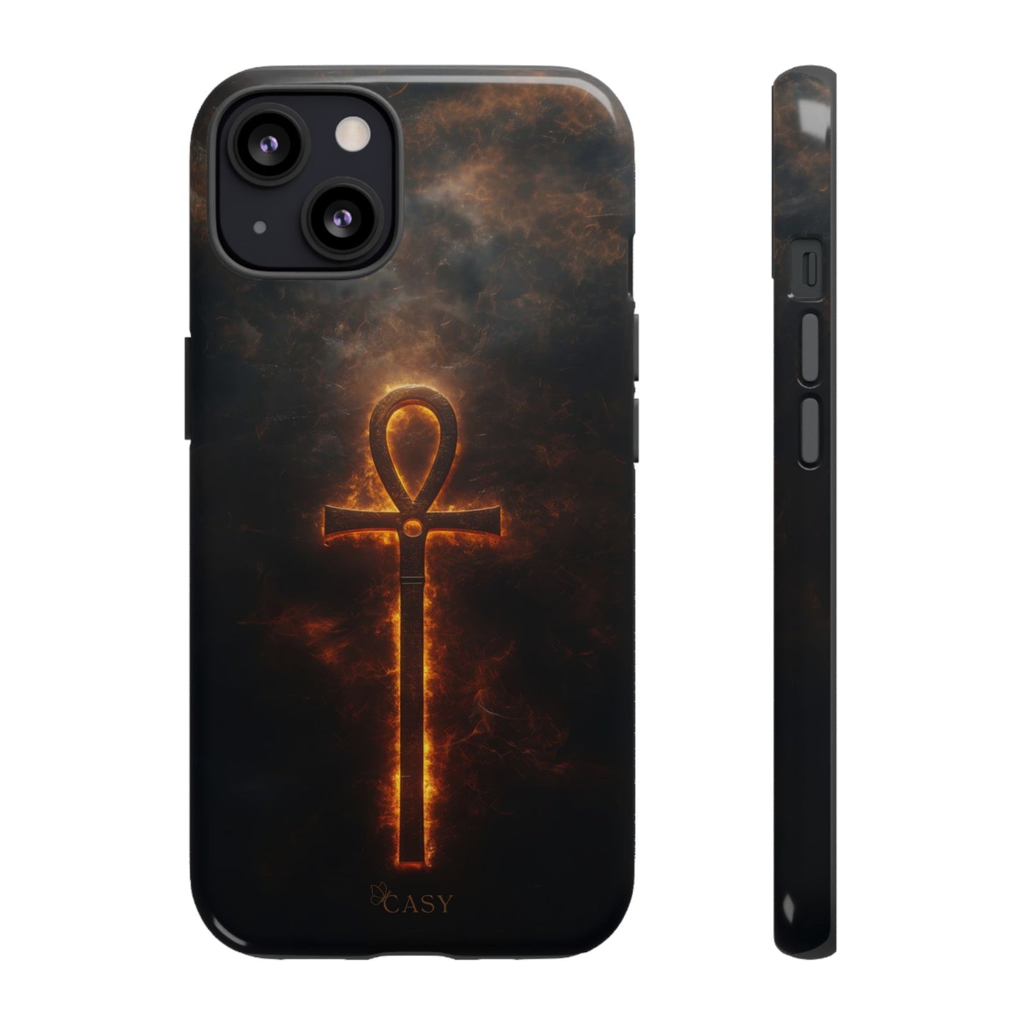 Burning Ankh | Mystic Phone Case