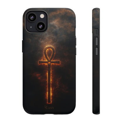 Burning Ankh | Mystic Phone Case