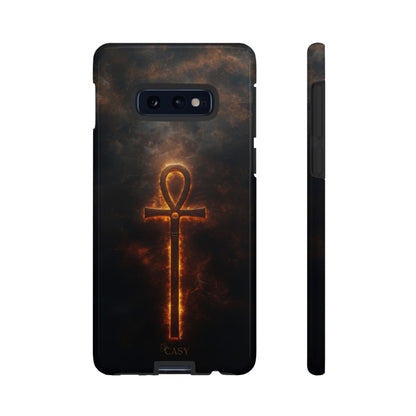 Burning Ankh | Mystic Phone Case