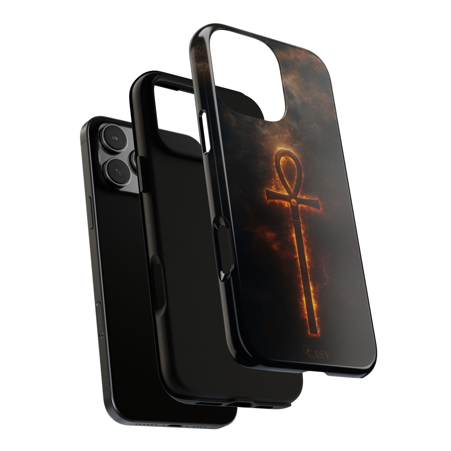 Burning Ankh | Mystic Phone Case