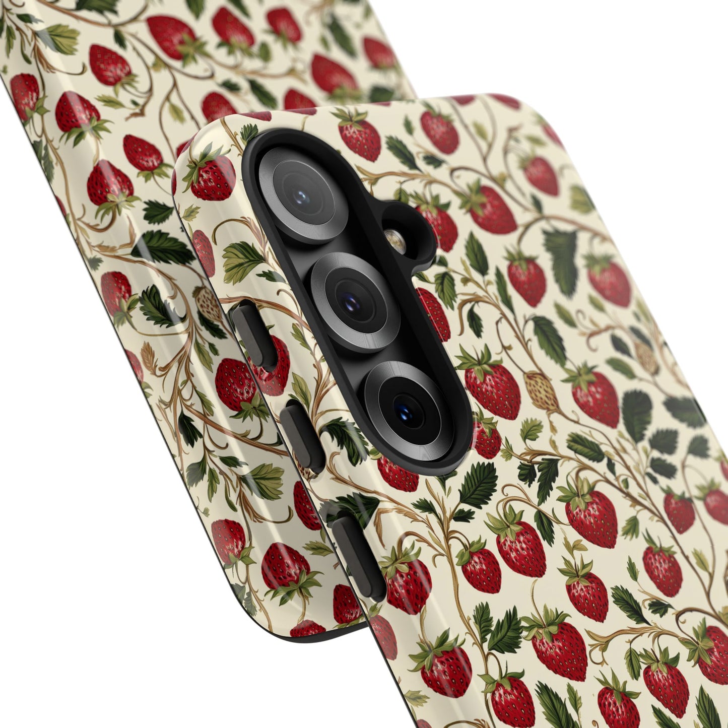 Enchanted Strawberry Patch | Botanical Phone Case