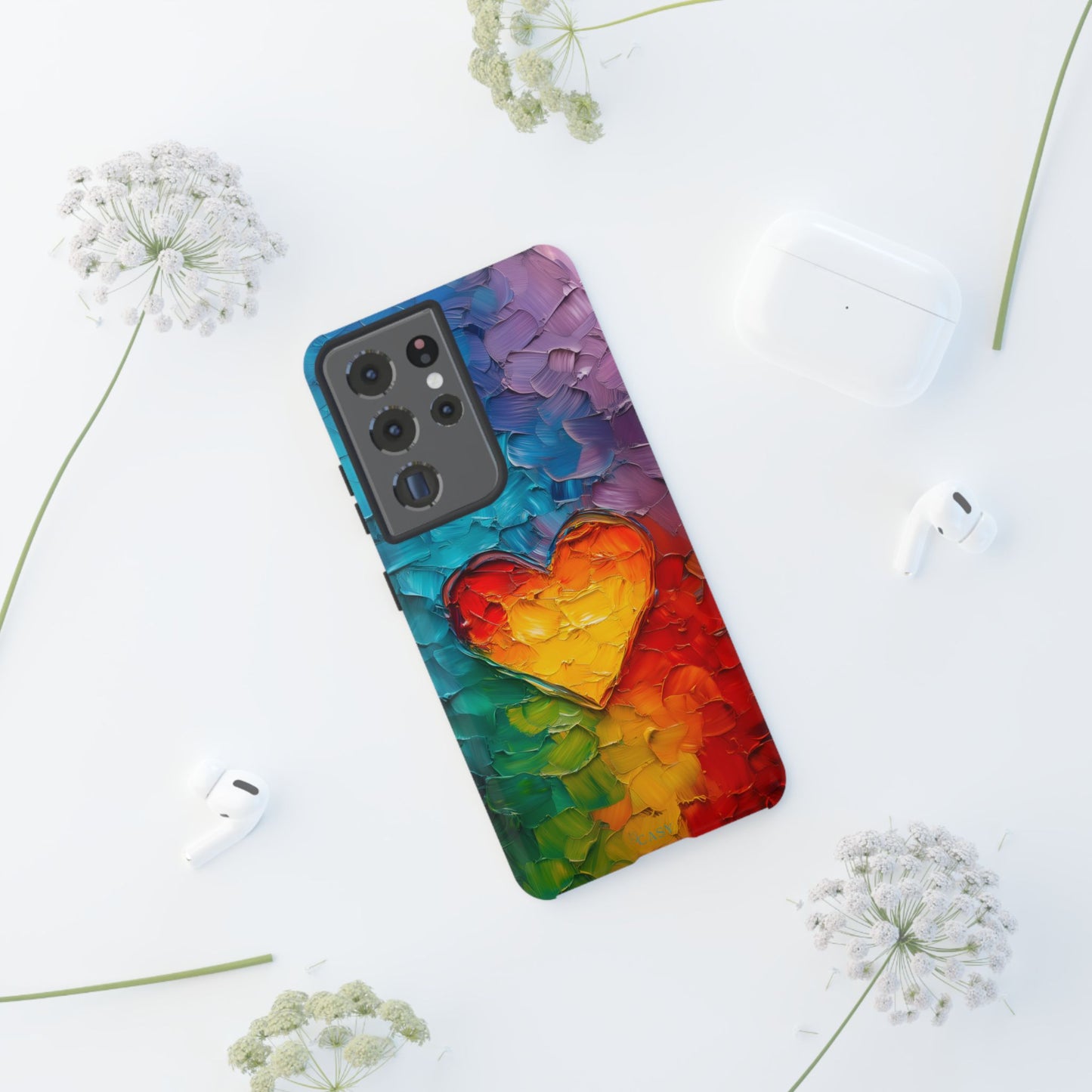 Love’s Spectrum | Impasto Phone Case