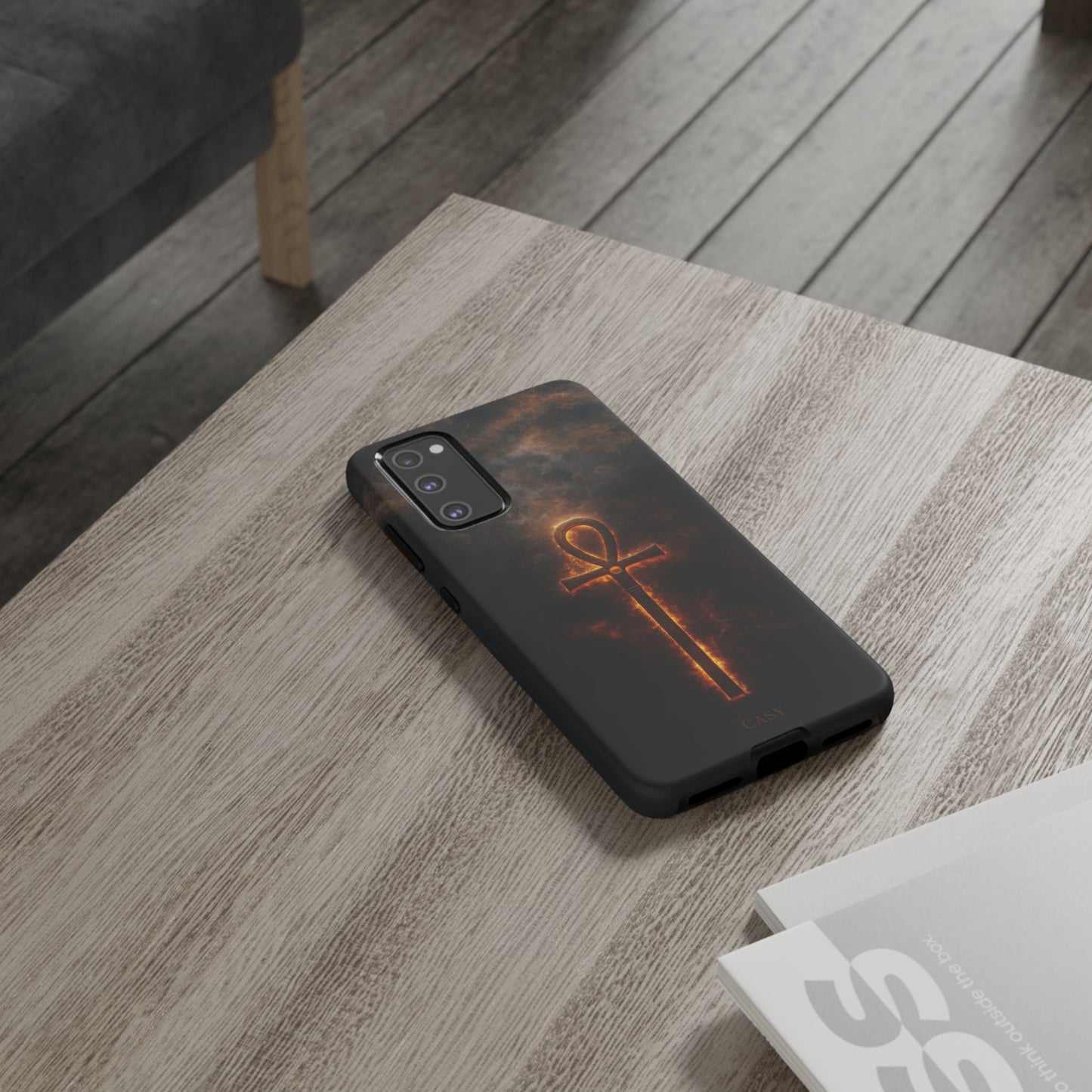Burning Ankh | Mystic Phone Case