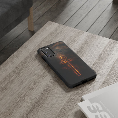 Burning Ankh | Mystic Phone Case