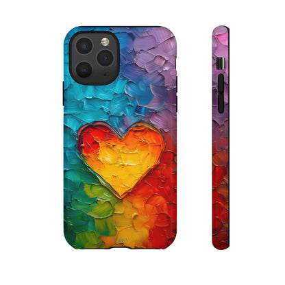 Love’s Spectrum | Impasto Phone Case