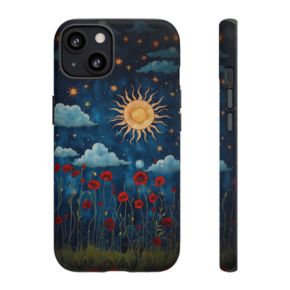 Cosmic Meadow iPhone Case