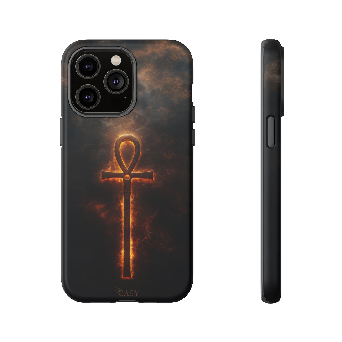 Burning Ankh | Mystic Phone Case