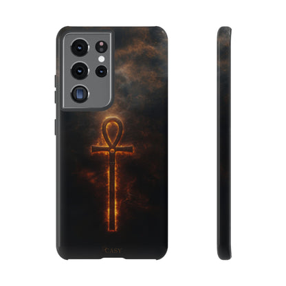 Burning Ankh | Mystic Phone Case